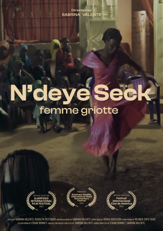 N'DEYE SECK Griot Woman poster