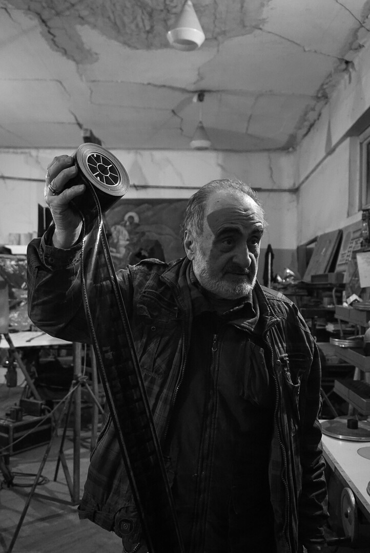 My life in art - "cameraman" poster